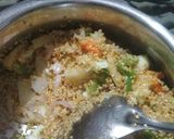 A picture of step 3 of Veggie Daliya.