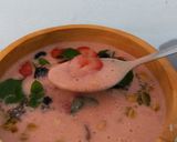 Foto langkah ke 4 dari resep Smoothie Bowl (Banana Strawberry🍓🍌).
