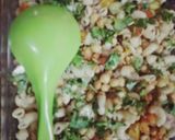A picture of step 3 of Chana chaat.