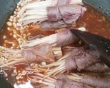 Foto langkah ke 6 dari resep 8. Beef Enoki Roll Saus Gochujang.