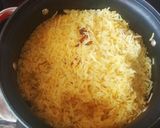 A picture of step 9 of Persian Saffron Rice.