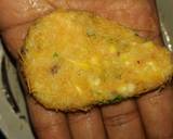 Corn potato tikkis in tear drop shape recipe step 3 photo