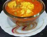 A picture of step 5 of Jain Matar Paneer.