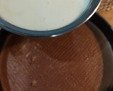 Foto del paso 8 de la receta: Tarta 3 chocolates con base de galleta y turrón 🍫🥄🍫