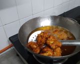 A picture of step 4 of Gobhi 65.