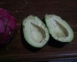 Foto langkah ke 1 dari resep Jus Mix (Alpukat+Naga).