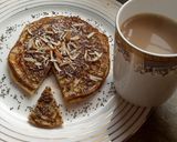 A picture of step 5 of Oats banana pan cake.