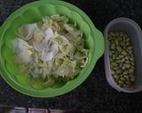 Foto langkah ke 1 dari resep Tumis Edamame Sawi Putih.