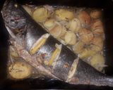 Foto del paso 5 de la receta Corvina al horno con patatas