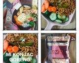 Gambar langkah 7 resipi Mi Konjac goreng.