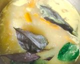 Foto langkah ke 5 dari resep Labu kuning & daun pepaya jepang kuah santan.