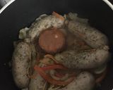 Foto del paso 4 de la receta: Chorizo a la pomarola con verduras al vapor