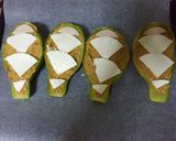 Foto del paso 3 de la receta: Calabacín relleno de atún abanicado