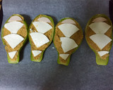 Foto del paso 3 de la receta: Calabacín relleno de atún abanicado
