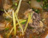 Hình bước làm 5 của món Bún Bò
