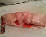 Foto del paso 5 de la receta: Pechuga de pollo rellena