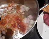 Une image de l'étape 1 de Ragoût des 2 choux à la viande et à la sauce tomate.