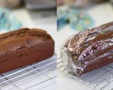 A picture of step 13 of Coffee & Chocolate Pound Cake.