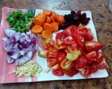 Tomato and carrot beetroot soup recipe step 1 photo
