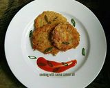 A picture of step 6 of Vege pancake #ramadankitayari.