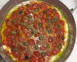 A picture of step 7 of Focaccia Barese.