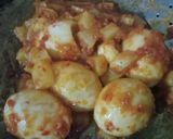 Foto langkah ke 5 dari resep Telur Kentang Balado.