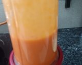 A picture of step 2 of Sweet Papaya Milk Shake.