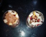 A picture of step 4 of Sevai fruit custard.
