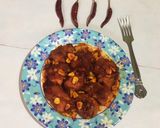 A picture of step 12 of Fried Chicken in Red Sauce.
