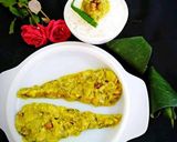 ছোলা আর নারকেল দিয়ে কচু শাক (chola are narkel diye kochur saag recipe in Bengali) রেসিপির ধাপ 4 ছবি