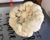 Une image de l'étape 1 de Chou fleur au philadelphia, épices et basilic.