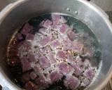 Gnocchi ubi ungu langkah memasak 4 foto