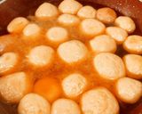 A picture of step 3 of Komola Bhog Bengali Sweets.