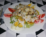 Foto del paso 7 de la receta: Ensalada templada de col, patata y pollo con salsa de yogur