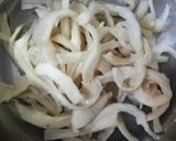 Hình bước làm 1 của món Chả nấm bào ngư chiên sả