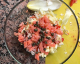 Foto del paso 2 de la receta: Endivias rellenas de salmón con vinagreta de lima y cilantro🌱🍈