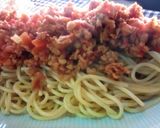 Foto del paso 4 de la receta: Spaghetti con bolognesa de soja texturizada 🍝 ⁠¯⁠\⁠_⁠(⁠ツ⁠)