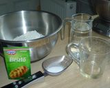 Air Fryerben sült kanalas kenyér (török) recept fázis 1 fotója
