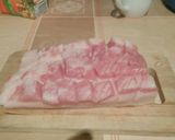 Disznótoros abált szalonna recept fázis 1 fotója