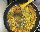 A picture of step 15 of Coconut fried rice(fully flavoured).