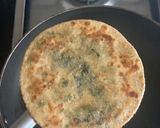 A picture of step 2 of Methi Stuffed Wheat Bran Flour Paratha.
