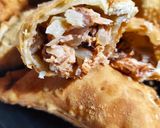 Foto del paso 6 de la receta: Empanadas Fritas de Salmón Ahumado