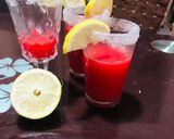 A picture of step 2 of Melonade🍉🍋.