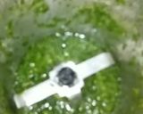 A picture of step 2 of Tricolour dhoklas.