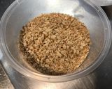 Une image de l'étape 10 de Flan de côtes de chou fleur à la mozzarella di buffala et chapelure épicée.