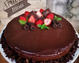Foto del paso 7 de la receta: Glaseado espejo de chocolate