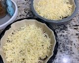 A picture of step 4 of Veggie quiche (makes 2).