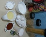 A picture of step 1 of Kiwi swiss roll cake.