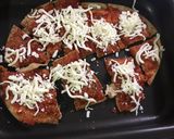 A picture of step 2 of Toasted Arabic Cheese Crispy Sandwich.