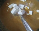 A picture of step 3 of Shahi Paneer.